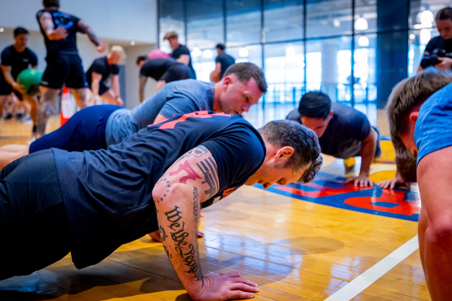 U.S. Embassy in the Philippines on X: "🇺🇸 @DeptofDefense Secretary Pete  Hegseth joined 🇺🇸 and 🇵🇭 troops for physical training to kick off a day  of engagements in the Philippines. 💪 https://t.co/76xJzfNA1g" /
