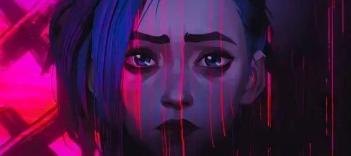 Arcane’s Jinx as psychotic representation in media