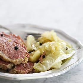 Corned Beef Brisket With Cabbage