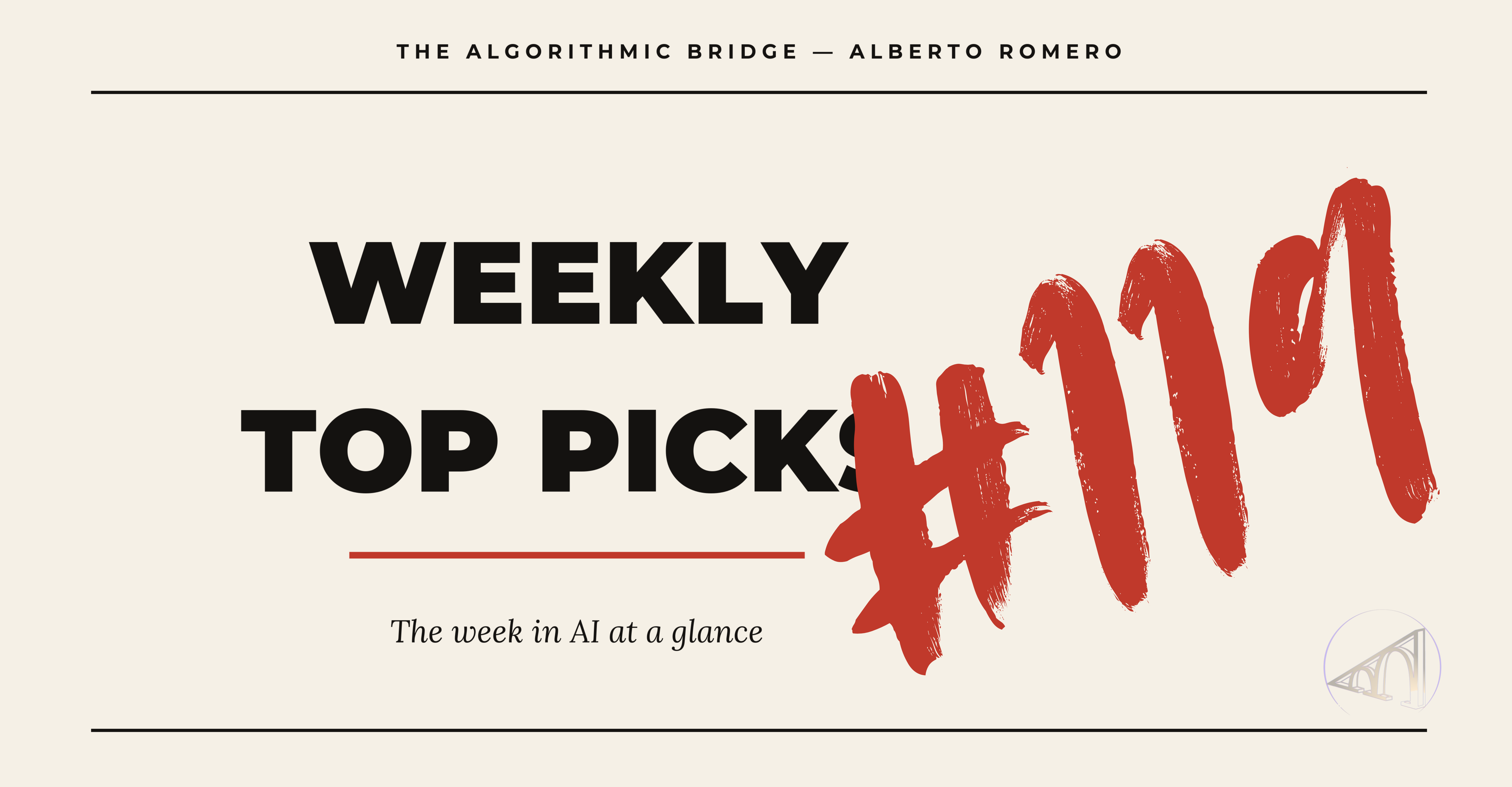 Weekly Top Picks #119