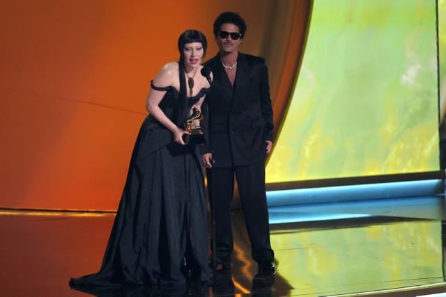 Lady Gaga and Bruno Mars Lady Gaga and Bruno Mars