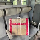 The Artwork Travelling By Train From Switzerland to Belgium