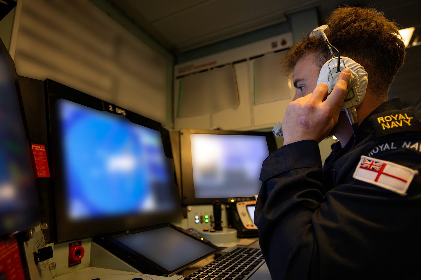 Royal Navy Opes Room and Crew