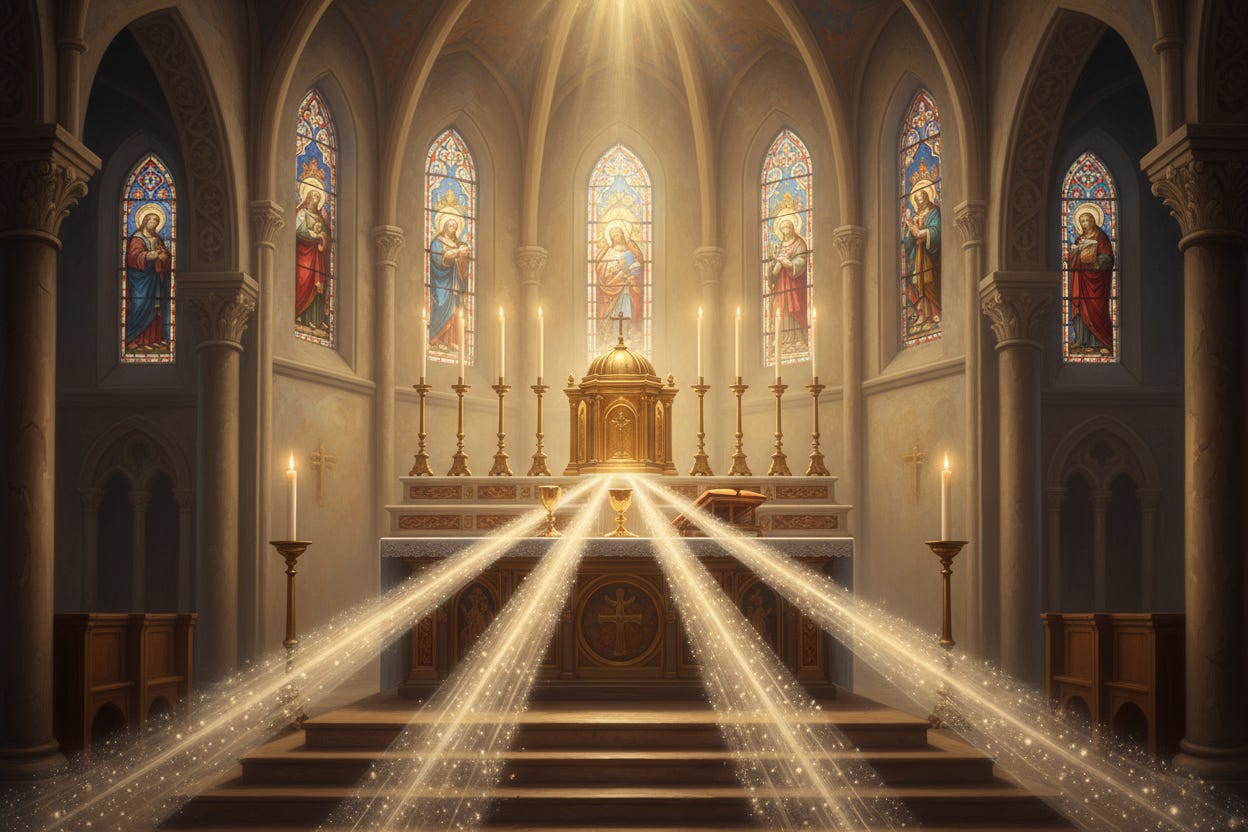 From Altar to Heart:
Experiencing the Summit of Faith in Every Mass