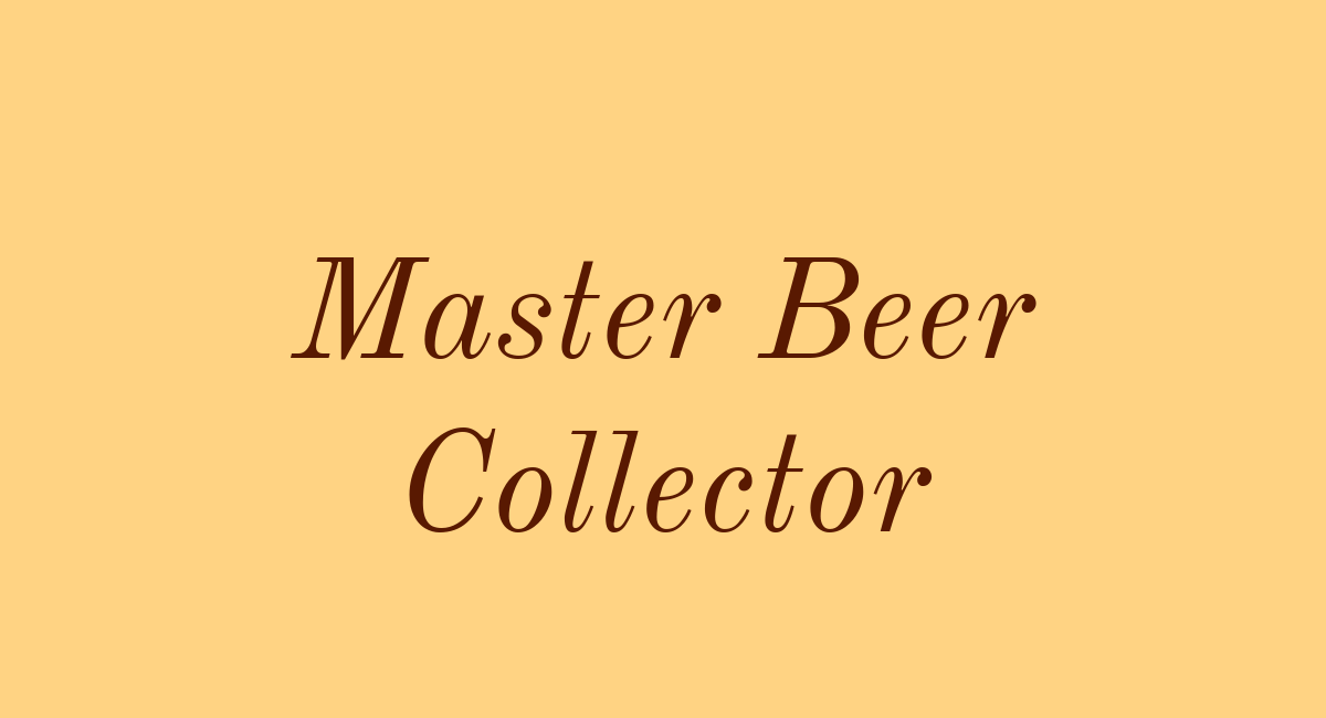 Master Beer Collector