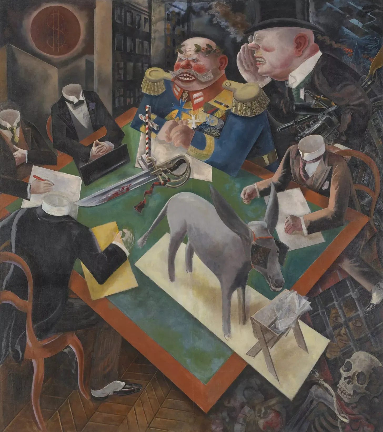 George Grosz — L’éclipse du Soleil (1926)