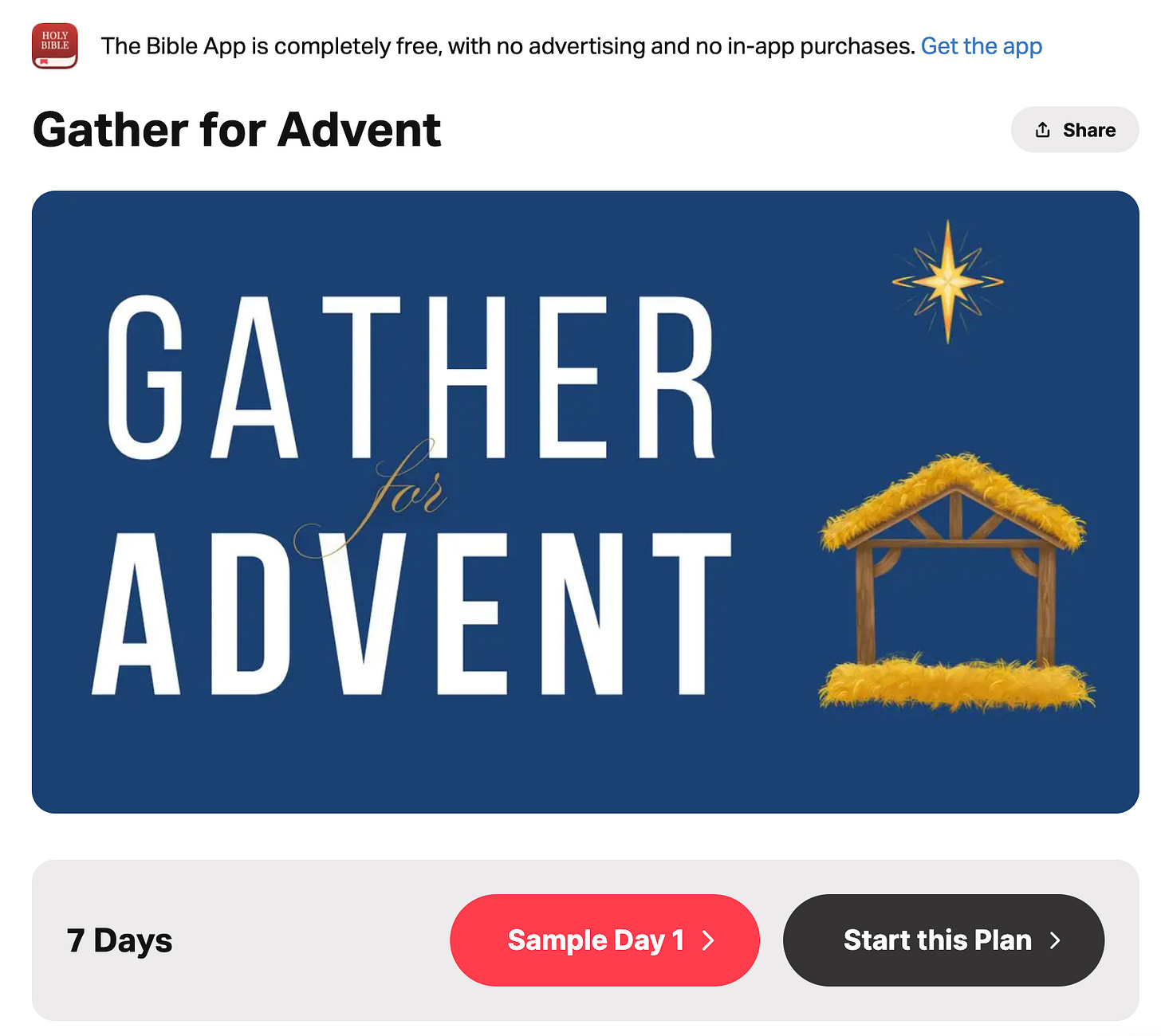 Gather for Advent 7-day Plan on YouVersion Gather for Advent 7-day Plan on YouVersion