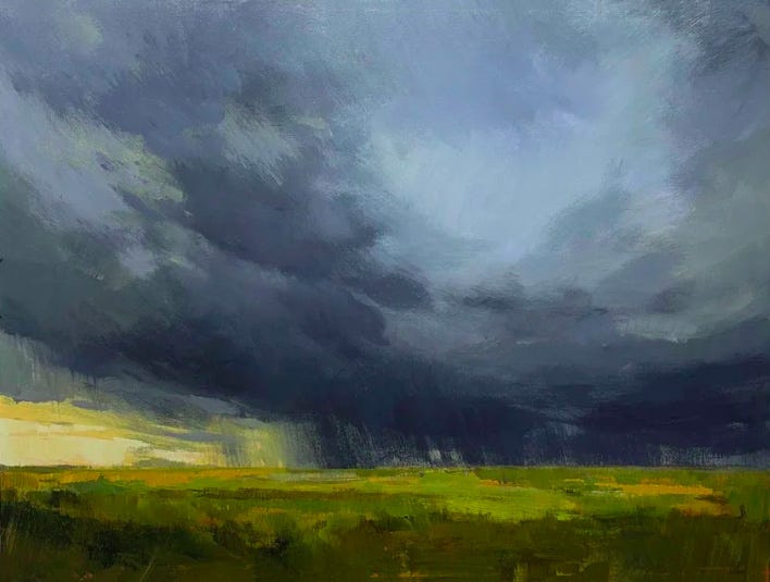 Prairie Storm #1 - Jamie Jardine. Currently available from The Benz Gallery Prairie Storm #1 - Jamie Jardine. Currently available from The Benz Gallery