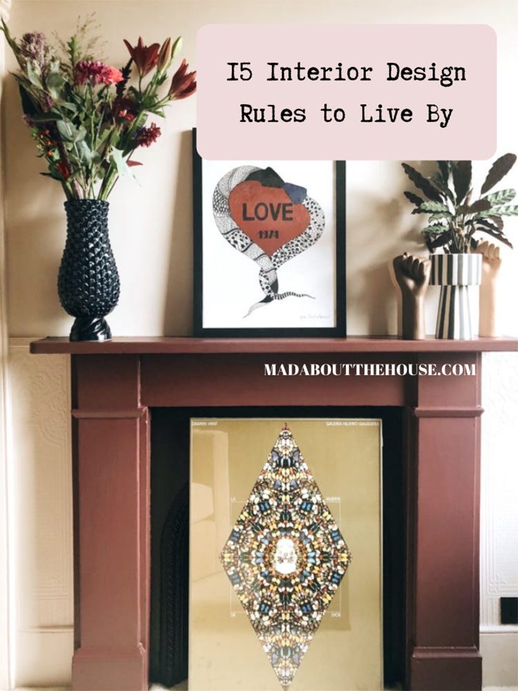 15 Interior Design Rules to Live By
