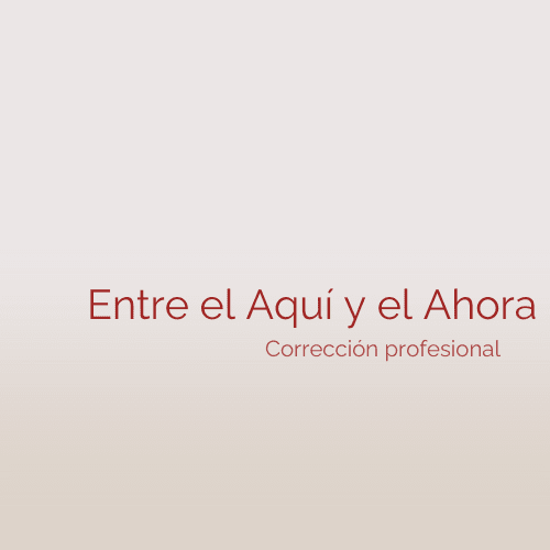 Desvelos de una correctora
