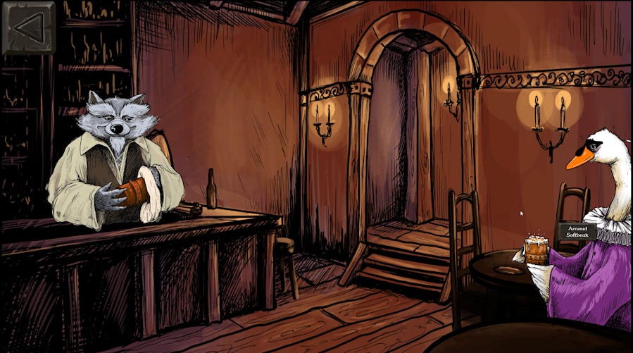 Willow's Awe by MiTale, kovalok for Quantum Game Jam 2022 - itch.io