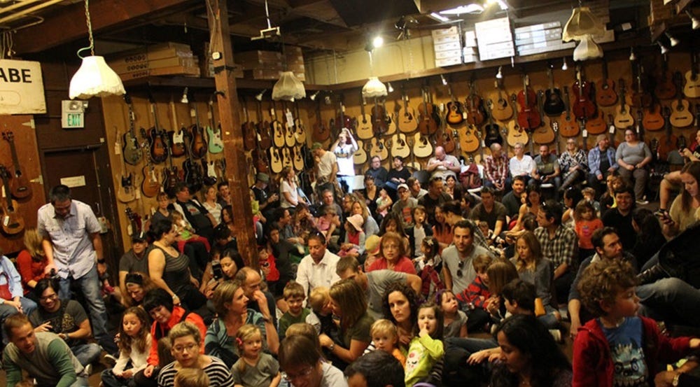 McCabe's Guitar Shop — Jamiepnation
