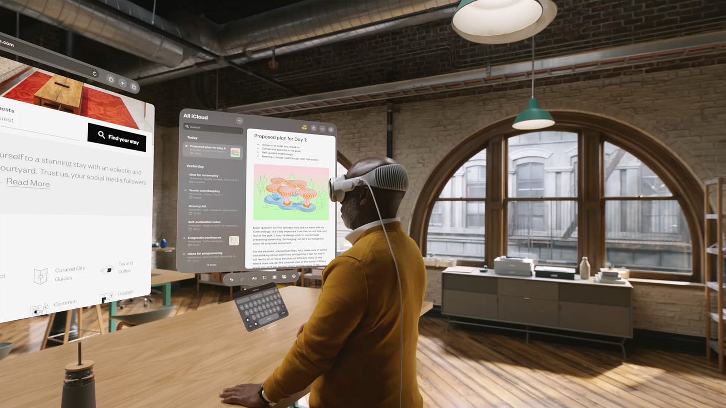 Introducing Apple Vision Pro: Apple's first spatial computer - Apple