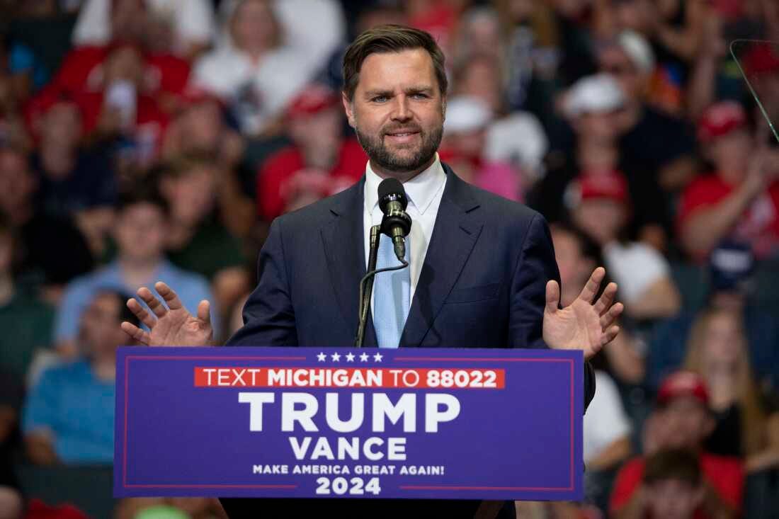 The economic mind of JD Vance : Planet Money : NPR