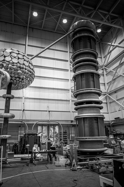 scenes from the engineering lab and business building 
