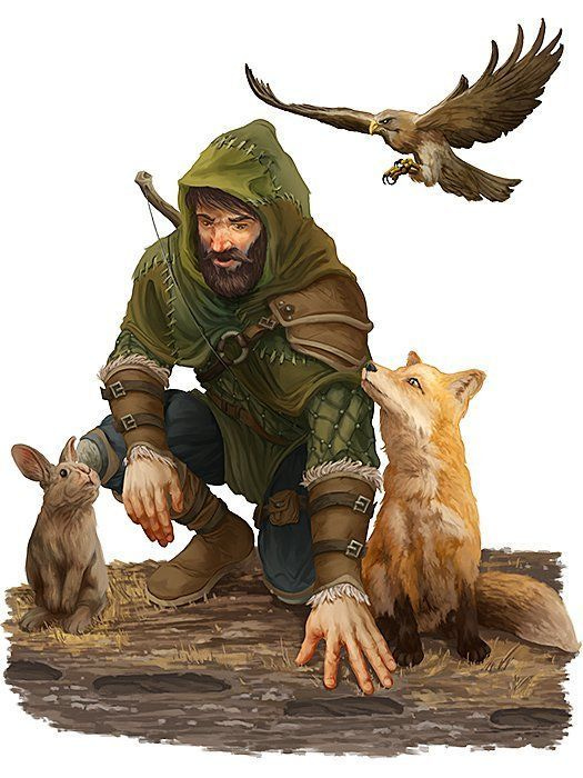 Though a ranger might make a living as a hunter, a guide, or a tracker, a  ranger's true … | Fantasy scout, Dungeons and dragons characters, Fantasy  character design