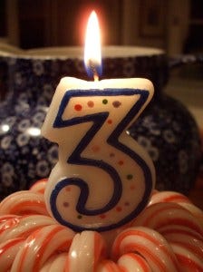 one two three