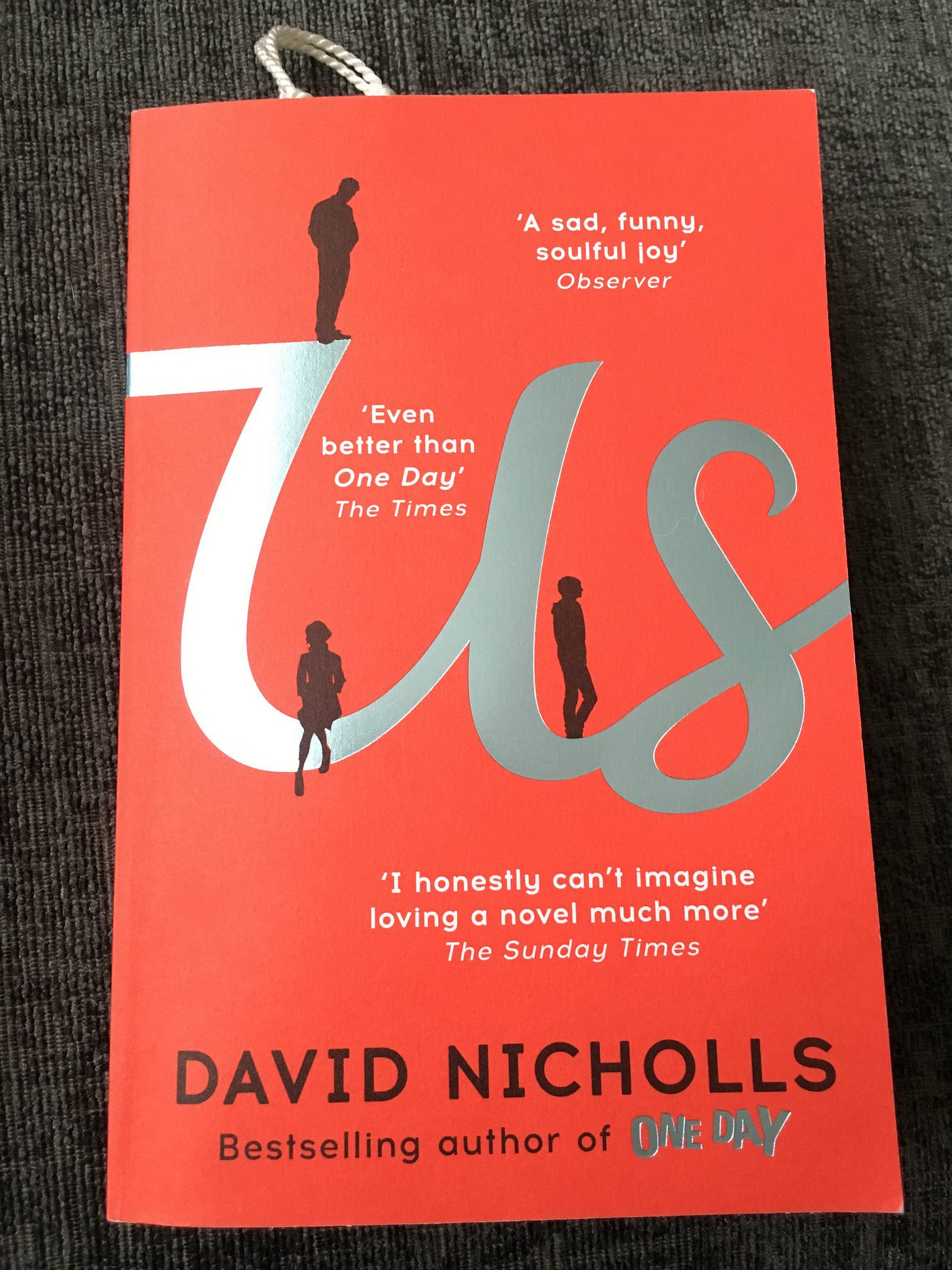 Book review: Us by David Nicholls – lulubellelife