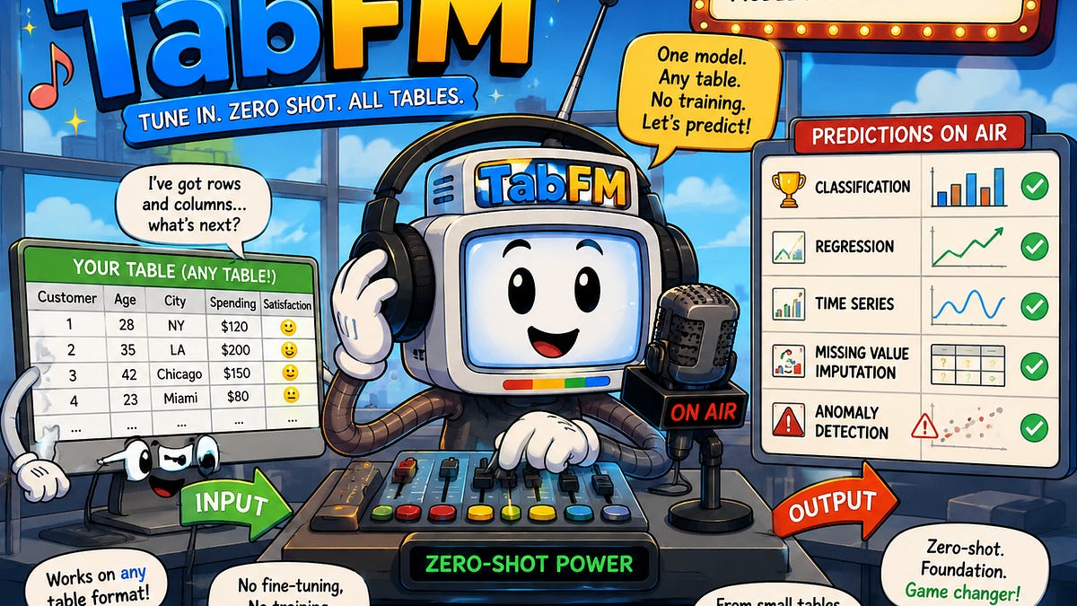 The Sequence AI of the Week #891: Prompting a Spreadsheet : Inside Google’s TabFM for Tabular AI