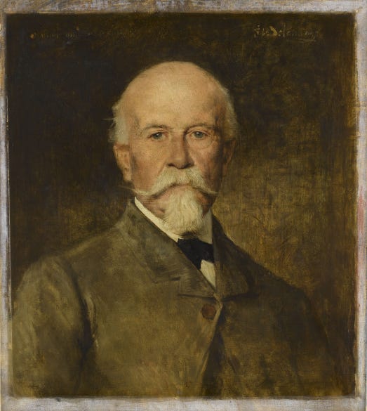 Portrait of the painter Auguste Toulmouche Portrait of the painter Auguste Toulmouche