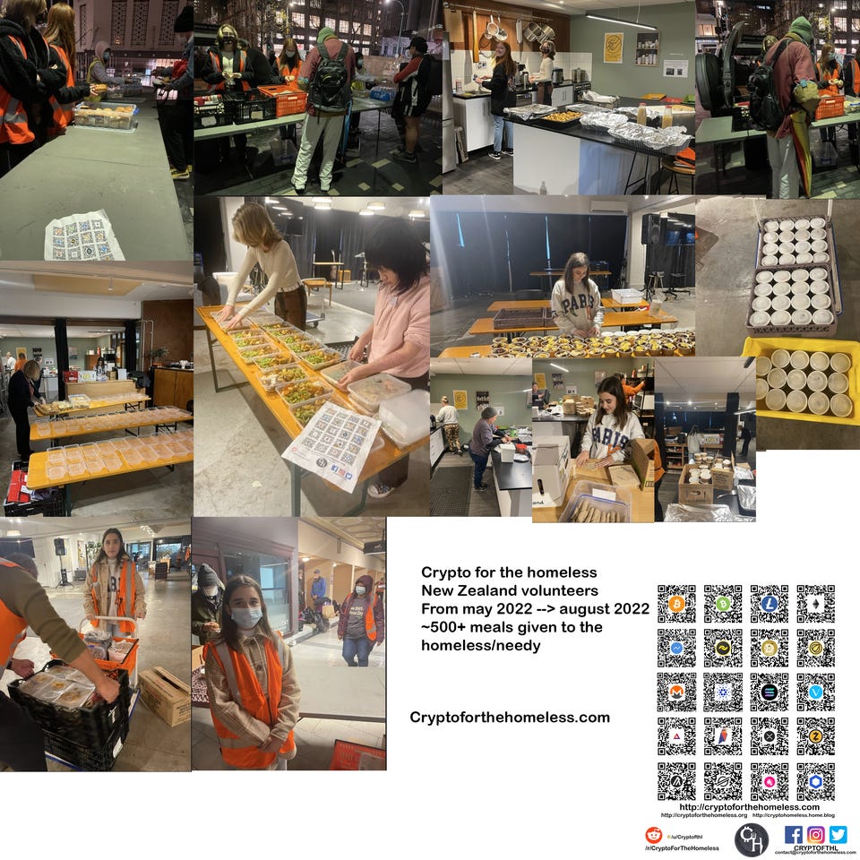 r/Monero - Crypto for the homeless - New Zealand volunteers feed over 500++ people over the summer