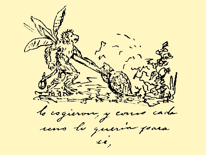 The illustration that starts komiks.