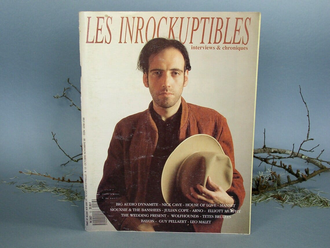 Les Inrockuptibles Number 13.October/November 1988.French Rock Magazine.80s Rock Magazine.Vintage Music Fanzine.Rock.CulturalCan. image 1