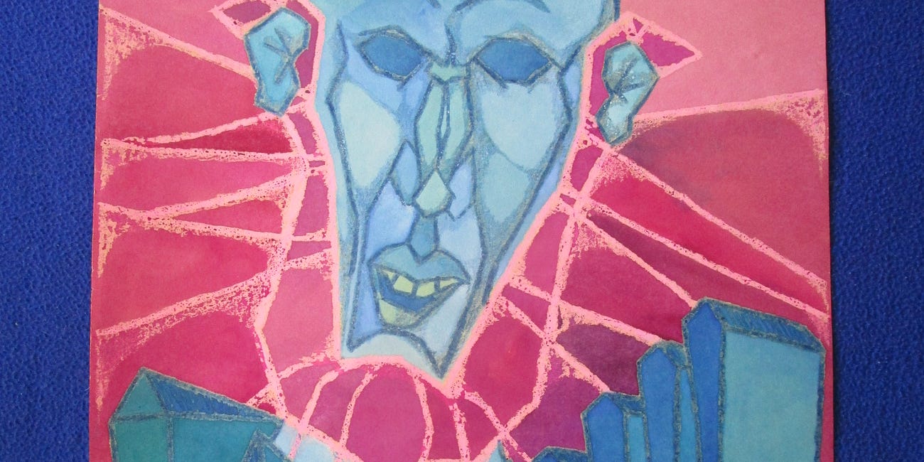 Dear 80s Angsty Teen Drawings (and a little bit beyond), I Love You.
