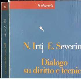 Natalino Irti, il giurista che interrogò la tecnica