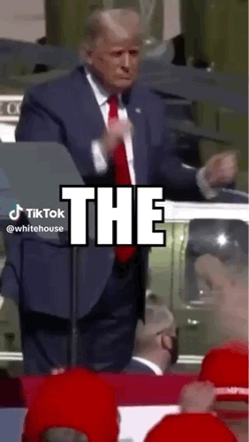 Video de celebración de la Casa Blanca por su primer millón de seguidores en TikTok. Crédito: @whitehouse https://www.tiktok.com/@whitehouse/video/7551527389239512375