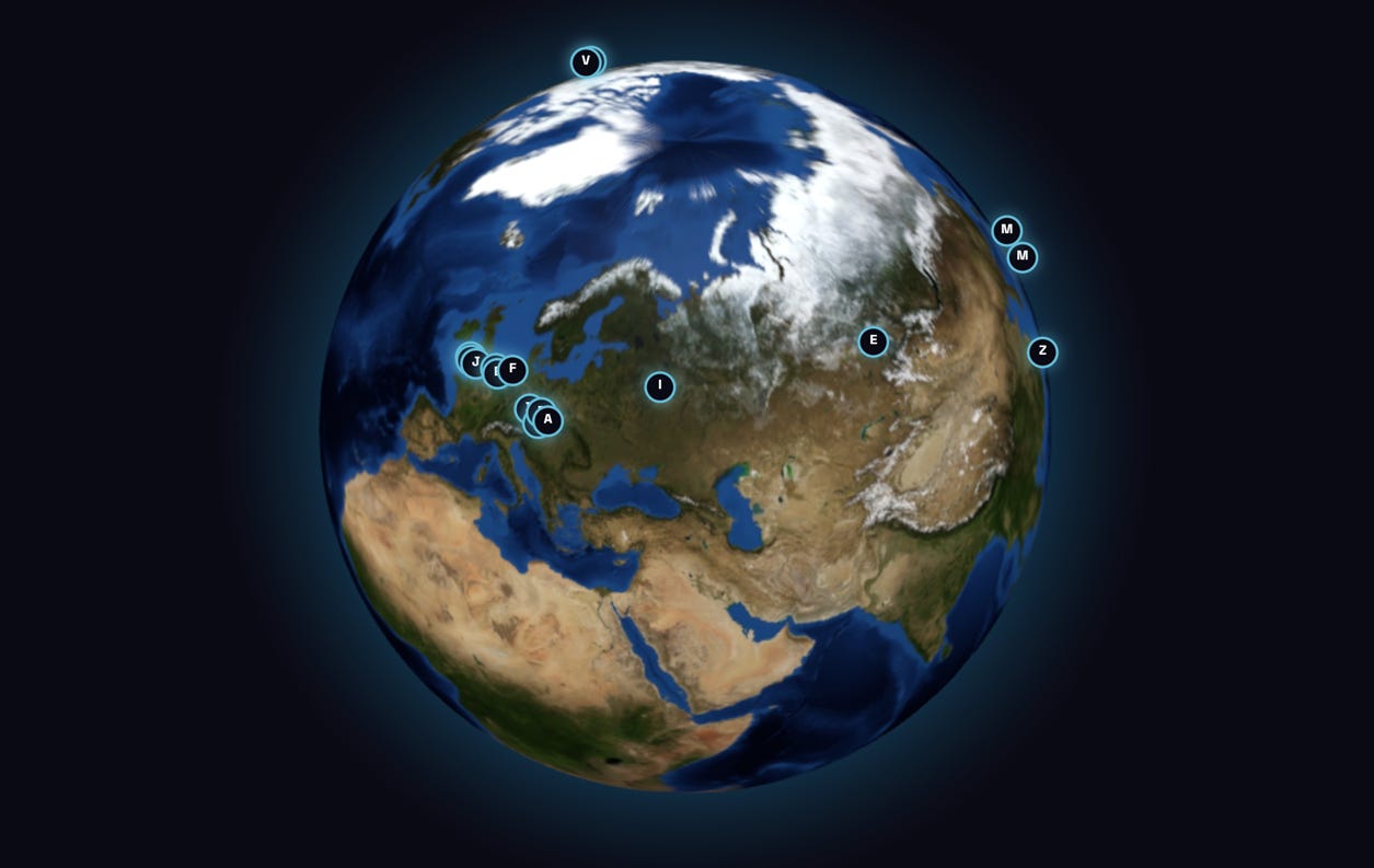 A snapshot of the Biophotoniq network, see the current status and join this open network here.