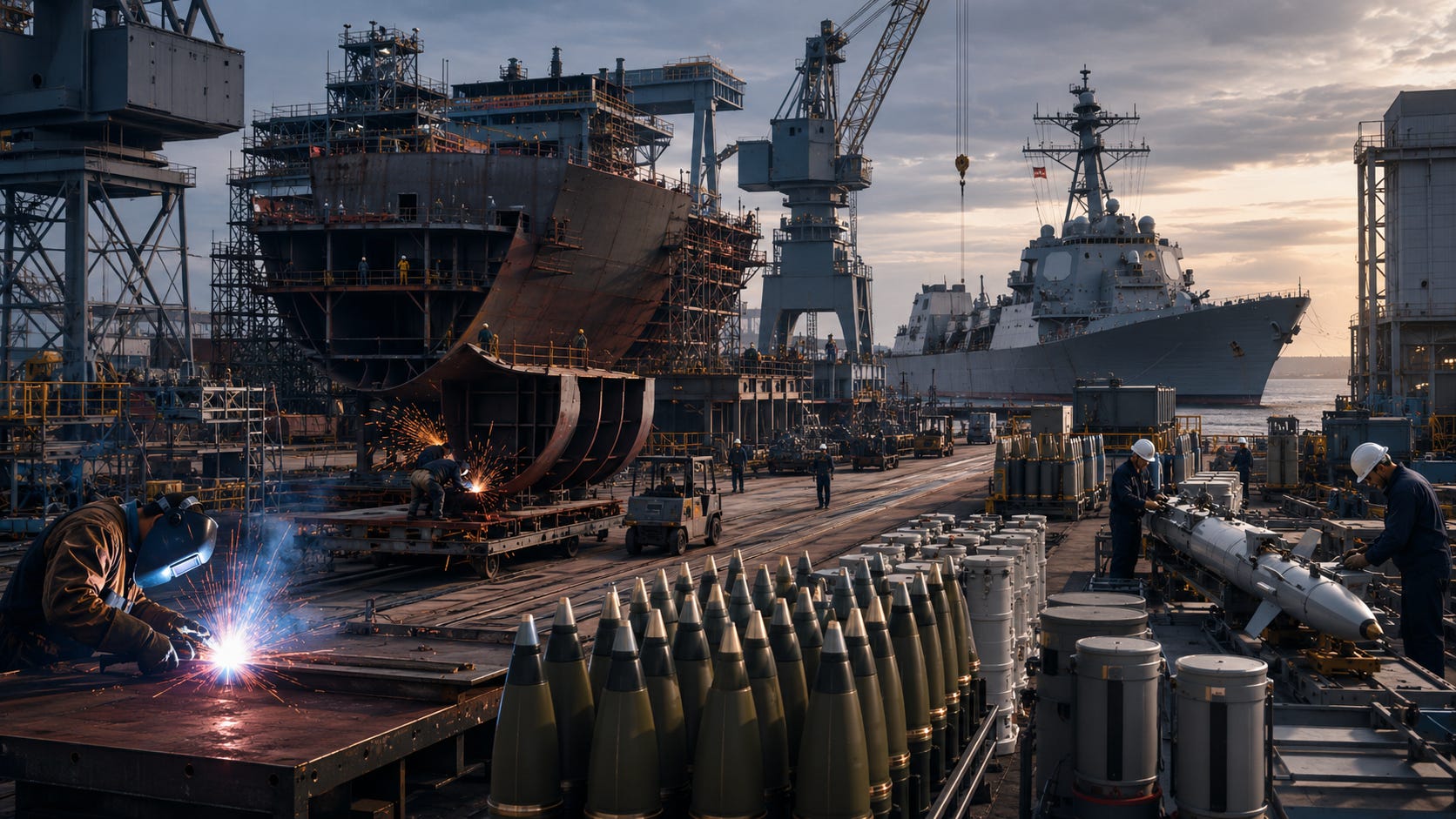 defenseacquisition.substack.com - Pete Modigliani - Headlines: More Munitions and Ships