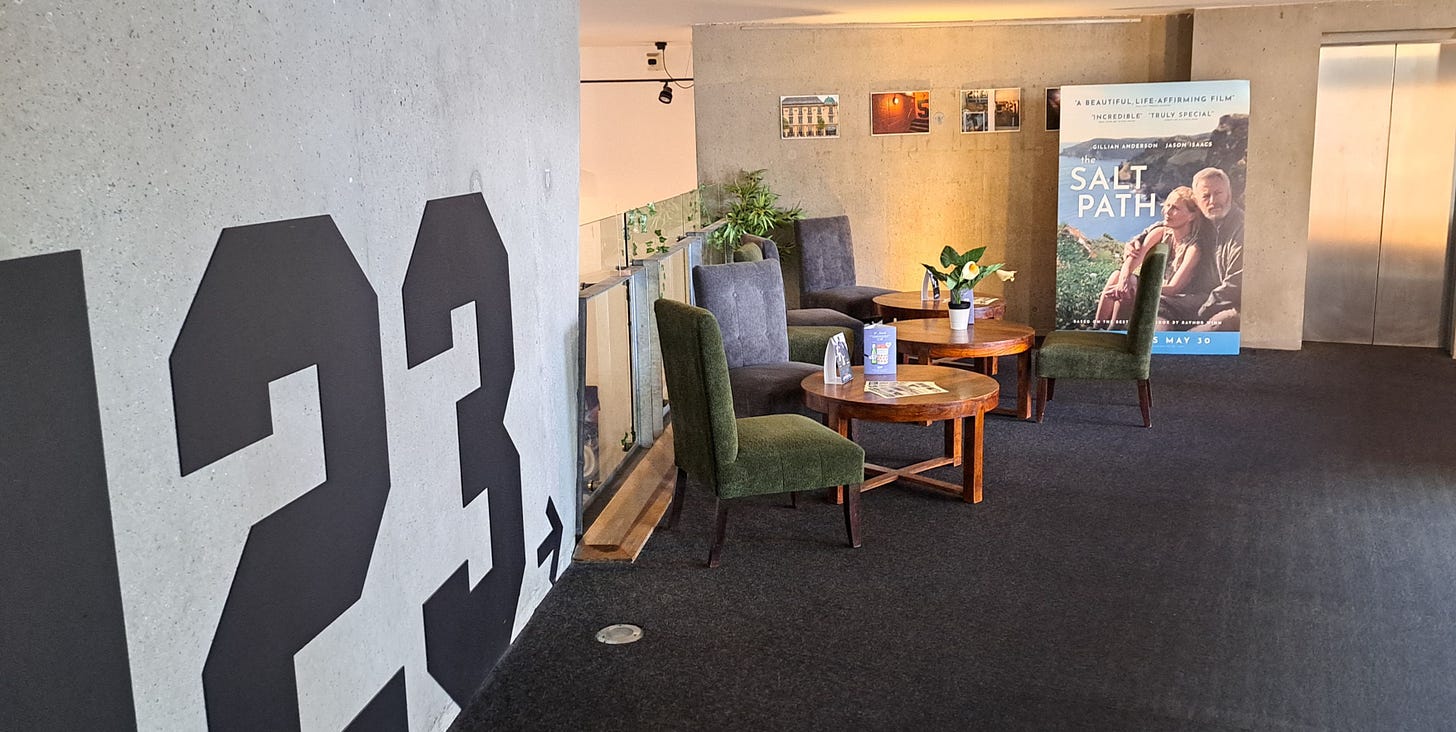 Inside the Picturehouse cinema Hackney