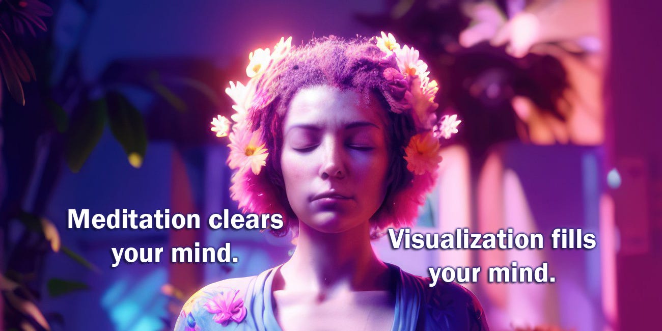 Meditate to Let Go - Visualize to Grow