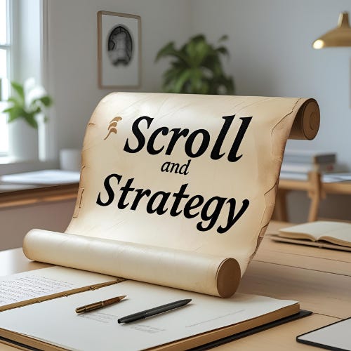 Artwork for Scroll & Strategy