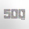 500+