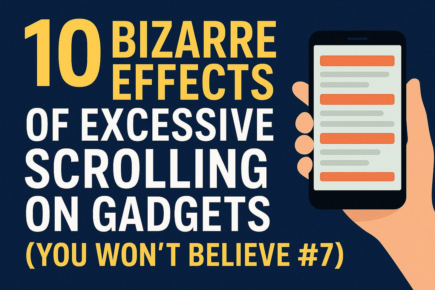 10 Bizarre Effects of Excessive Scrolling on Gadgets — and How to Break ...