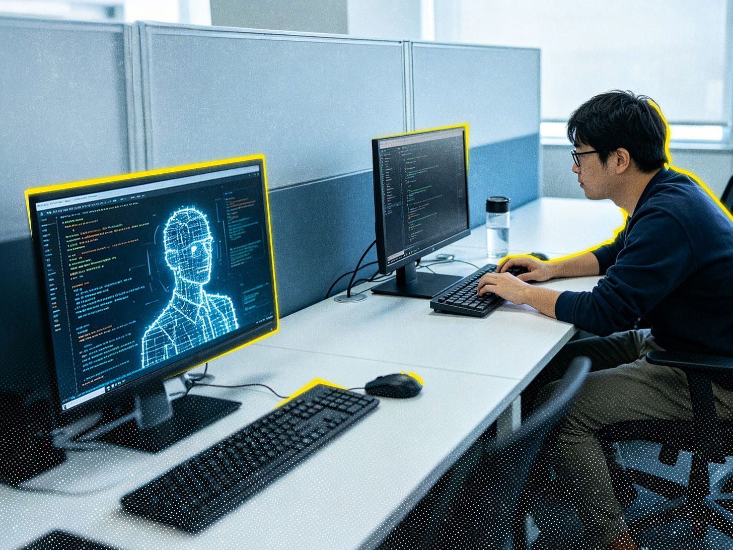 Chinese office workers using humor create ai skill slang, Chinese office workers using humor create ai skill slang,