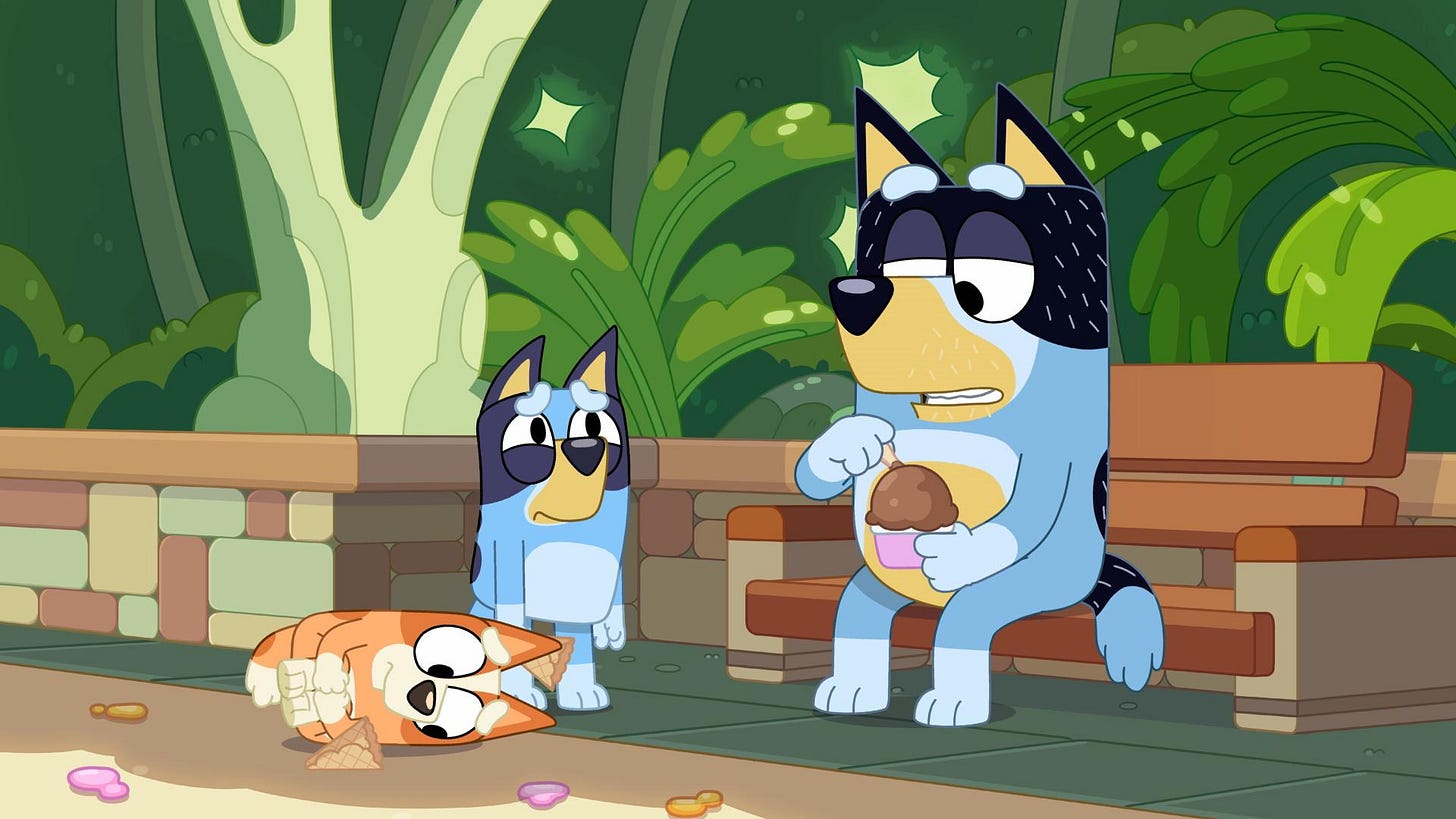 Day 98: What are your thoughts on Ice Cream? : r/bluey