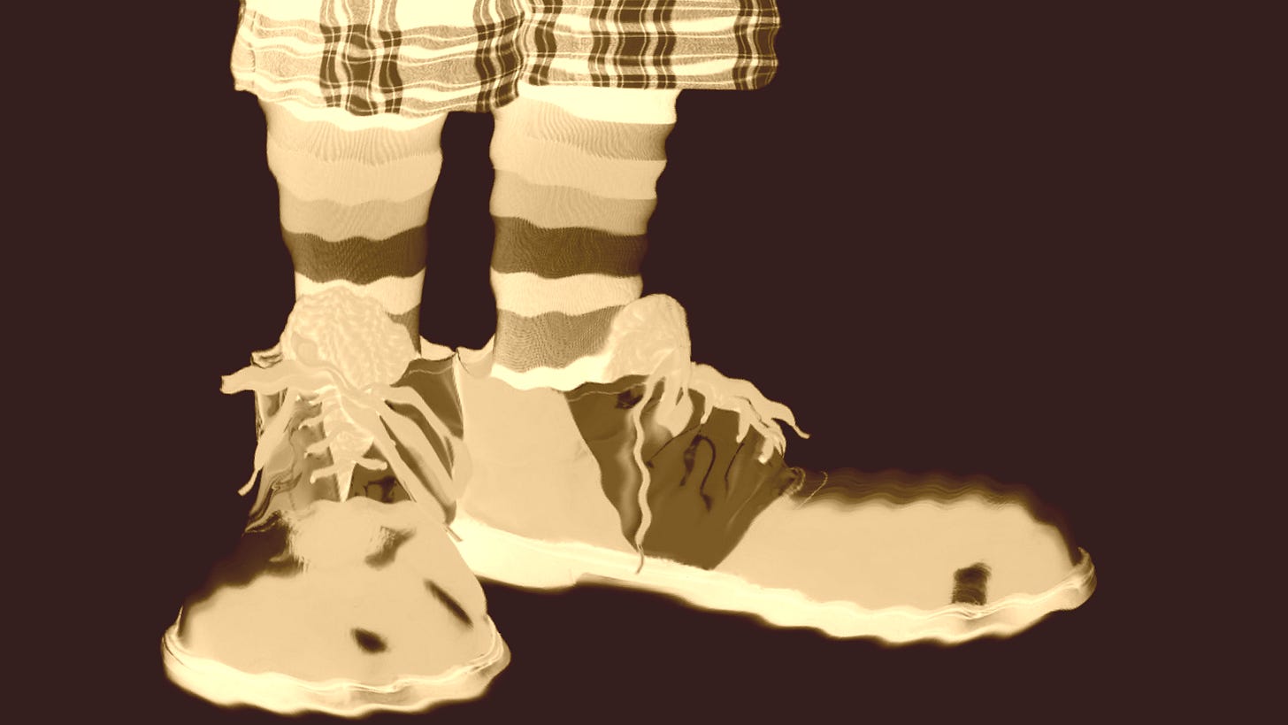 clown shoes