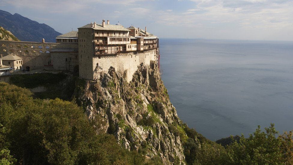 Why are women banned from Mount Athos? - BBC News