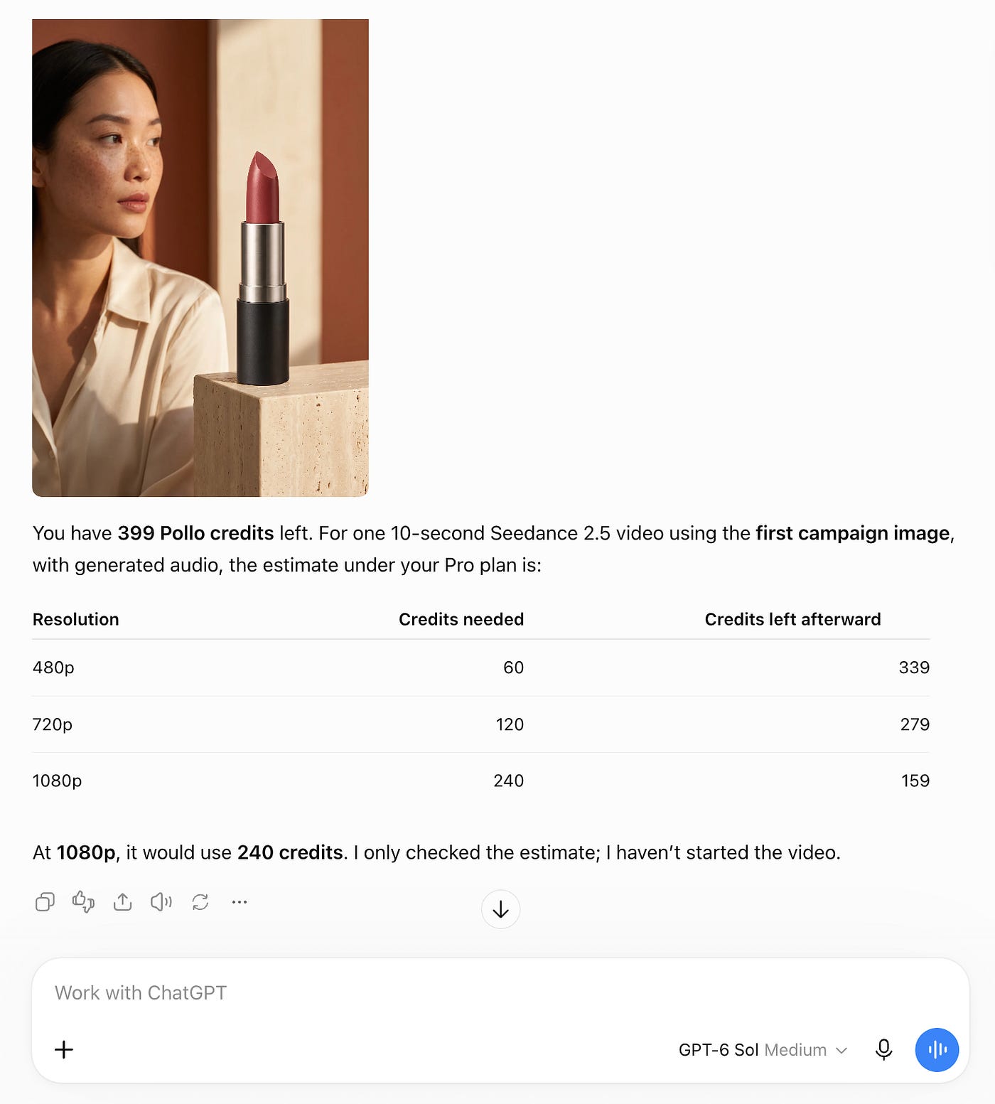 Sample query with Pollo AI MCP in ChatGPT. Image by Jim Clyde Monge Sample query with Pollo AI MCP in ChatGPT. Image by Jim Clyde Monge