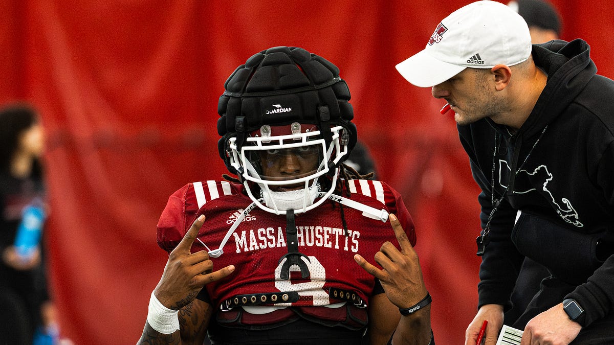 Keyte's Jared Keyte Sees Improvement In UMass Defense Early This Spring