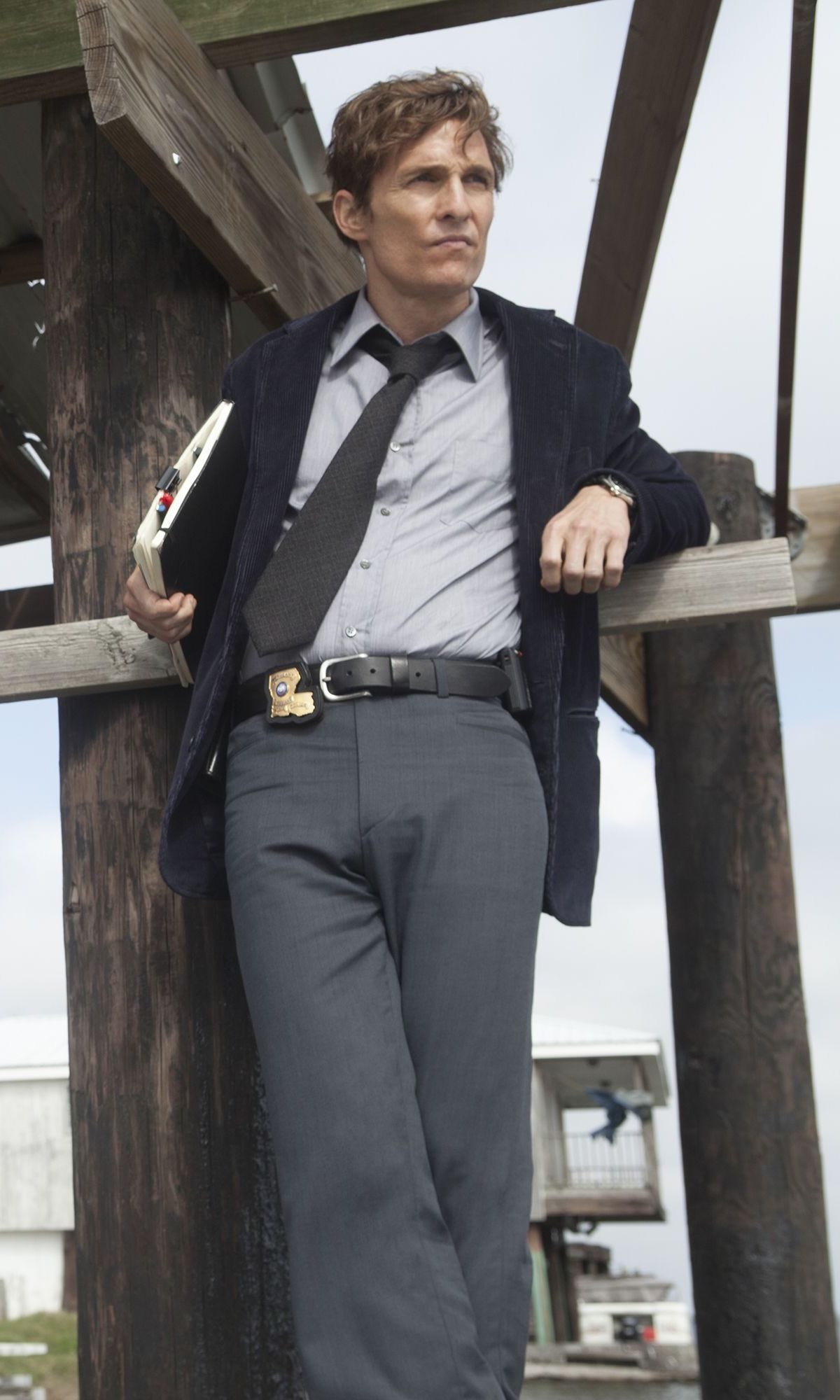 True Detective - Rust Cohle's Navy Corduroy Jacket » BAMF Style