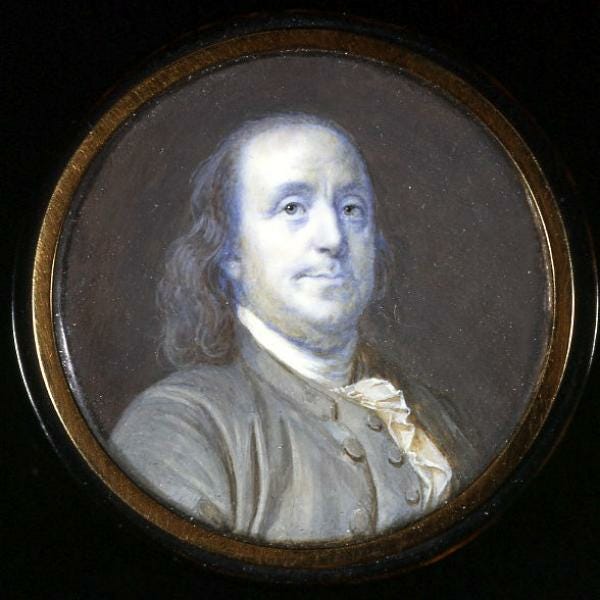 Dr. Benjamin Franklin, LL.D., F.R.S.