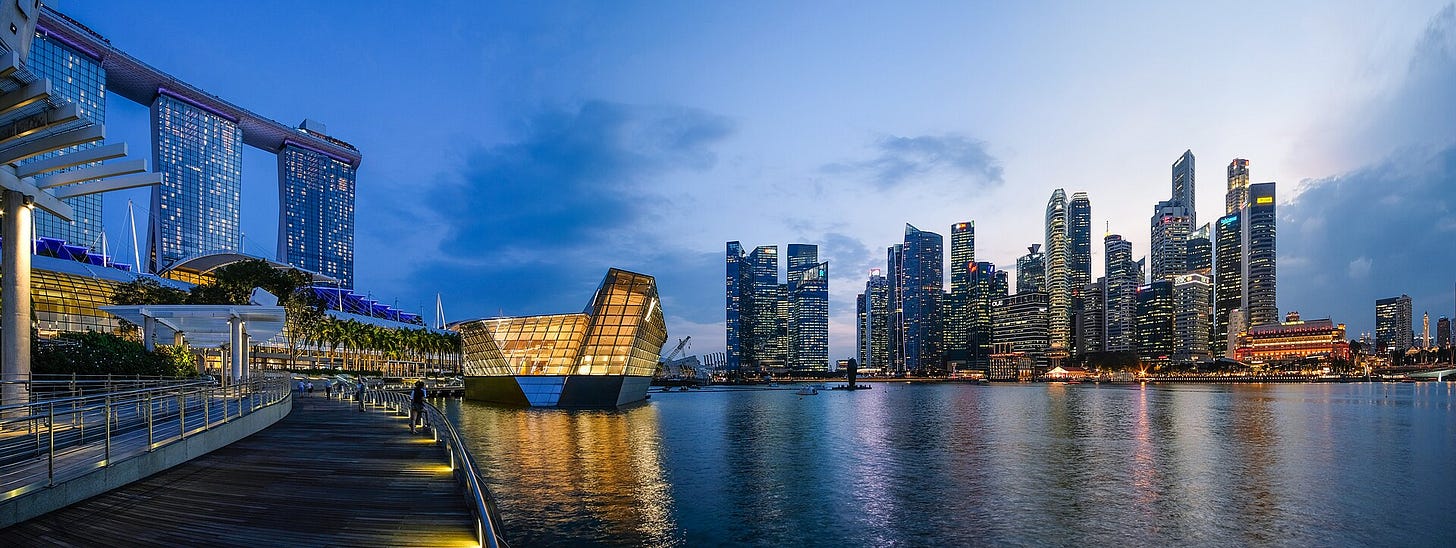 File:Singapore Marina Bay Dusk 2018-02-27.jpg File:Singapore Marina Bay Dusk 2018-02-27.jpg