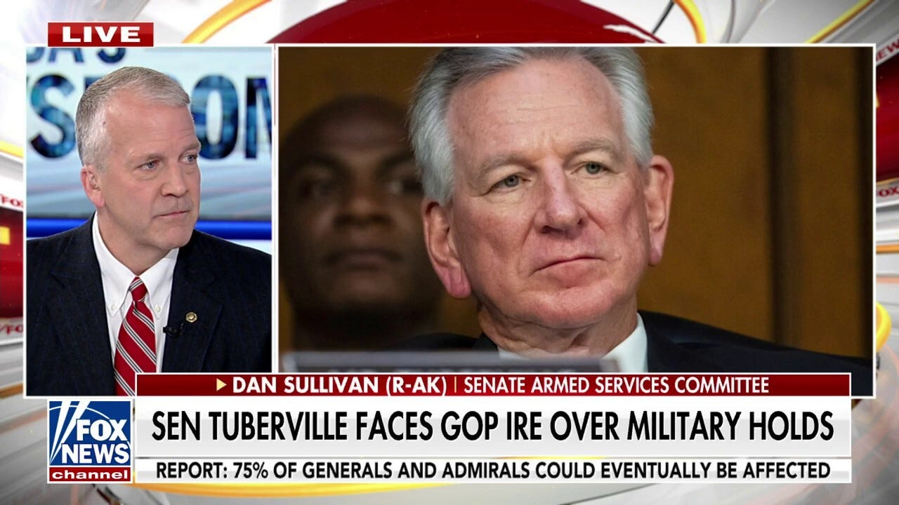 Republicans push back on Sen. Tuberville's military holds: 'Wrong tactic at  the wrong time' | Fox News Video