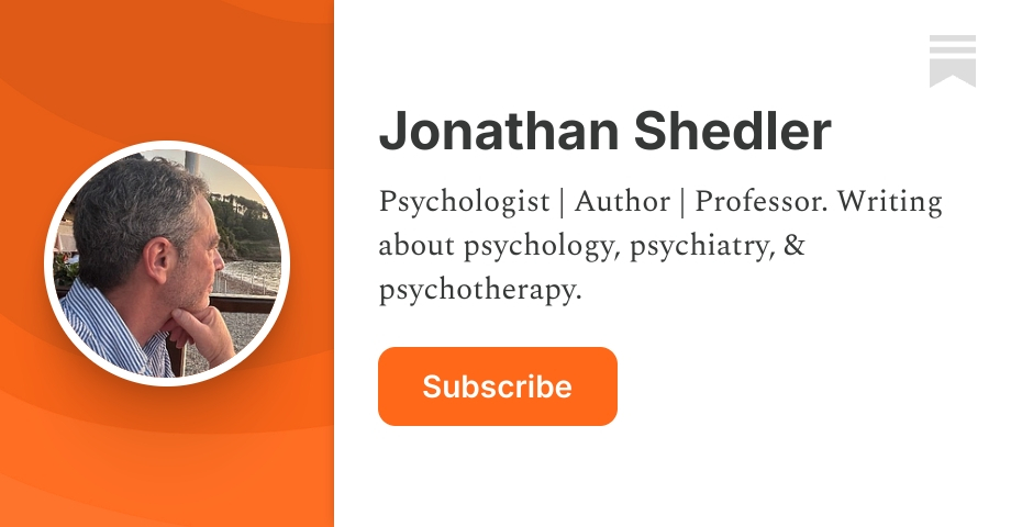 Jonathan Shedler | Substack