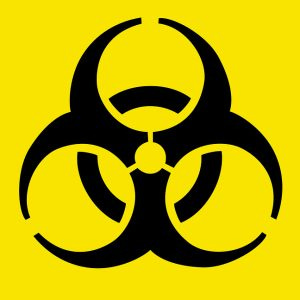 biohazard warning symbol