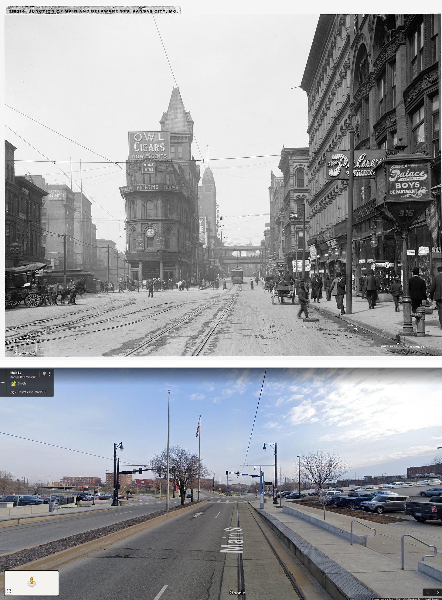 Kansas City, MO, USA before and after urban renewal. : r ... Kansas City, MO, USA before and after urban renewal. : r ...